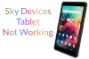 How to Fix Sky Devices Government Tablet Not Working