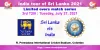 SL vs Ind 3rd T20i report 2021 - cricwindow.com 
