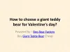 How to choose a Giant Teddy Bear for Valentine - Speaker Deck