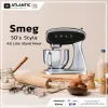 Smeg SMF01BLUK 4.8 Litre 50's Style Stand Mixer