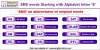 SMS words : Short Messages with letter S - English Mirror 