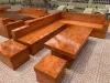 Sofa Góc Gỗ Hương đá Kích Thước Lớn - SGVP14