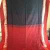 Khadi Linen Saree - Dark Ash - Ayanna Sarees