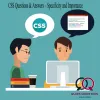   - CSS Questions & Answers – Specificity and Importance