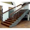 Stainless Steel with Glass Railing