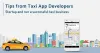 Tips from Taxi App Developers to Startup a Successful Taxi Business