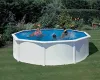 Metal frame round swimming pools, easy to set up 