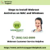 Install Webroot Antivirus on MAC and Windows