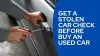 check car if stolen free