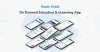 Study orbit on demand education and elearning app 