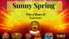"Sunny Spring" Win a Share of £40,000 During This Weekend!