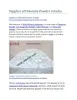 Supplier of Dolomite Powder in India