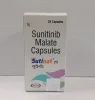 Sutinat 25 Capsule - Sunitinib - Anticancer - Gastrointestinal stromal tumour Capsule Exporter - Pilcare