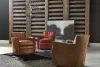 Using Leather Club Chair And Ottoman Set For Your Room