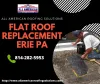 Flat Roof Replacement Erie PA - UltraIMG