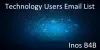 Technology Users Email List | Technology Users Mailing List | Infos B4B