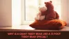 Giant teddy bear