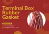 How to install a terminal box rubber gasket from shwinman