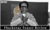 Thackeray Official Teaser|Nawazuddin depicts Bal Thackeray|FBO