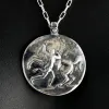 THE HORSE HANDLER SILVER PENDANT - Equestrian Artisan
