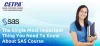 SAS Online Training | SAS Online Course & Certification | CETPA
