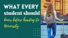 What every student should know before heading to University
