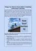 Things You Need to Know Before Installing a New Roof in Raritan