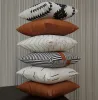 6 boho decorative throw pillow covers