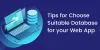 Essential Tips For Selecting The Best Database For Web App
