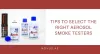 Tips to select the right Aerosol Smoke Tester - Solo Smoke Detector Testers | NOVUS UAE