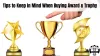 Tips to Keep in Mind When Buying Award &amp; Trophy