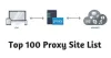 unblock proxy sites list