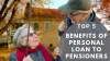 Top 5 Benefits of Personal Loan to Pensioners - Readytofind