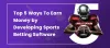 5 ways to earn money by developing sports betting software