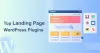 Top 6 Landing Page WordPress Plugins for 2022 - EssentialPlugin