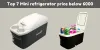 Top 7 Mini refrigerator price below 6000