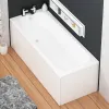 l shaped bath UK | straight shower baths UK | Royal Bathrooms UK