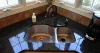 UTILIZING A CORNER KITCHEN SINK