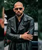 Matrix leather jacket