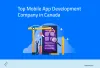 Top Mobile App Development Company in Canada
