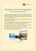 Top Reasons to Rent AV Equipment for Your Conferences | PDF