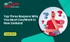 Top Three Reasons Why You Must Live/Work in New Zealand - Ashu Campus
