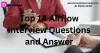 Top 14 Airflow Interview Questions and Answer