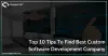 Top 10 Tips to find Best Custom Software Development Company
