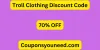 70% Off Troll Clothing Discount Code - May 2024 (*NEW*)