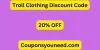 70% Off Troll Clothing Discount Code - August 2024 (*NEW*)