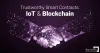 Trustworthy Smart Contracts: IoT and Blockchain