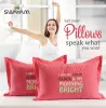 Artistically Designed Pillow Cover Gives Mesmerizing Look to Your Bedding- SwayamIndia 