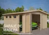 Casa de jardin de madera — ¿Qué tan bueno es tener un garaje de madera para...
