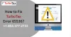 How to Resolve the TurboTax Error 65536 | TurboTax Error Support